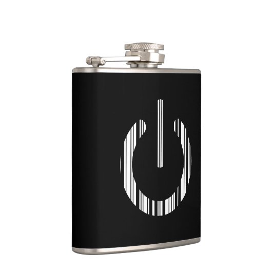 ONTWERP VAN POWER BUTTON BAR CODE Power-Up-Patroon Heupfles (Rechts)