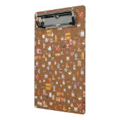 Ontwerp van prachtige glazen, theapots, bekers en  mini klembord (Angled2)