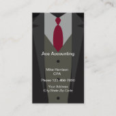Ontwerp van professionele accountant visitekaartje (Voorkant)