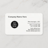 Ontwerp van professionele Logo Visitekaartje (Voorkant)