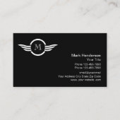 Ontwerp van professionele monogram Logo Visitekaartje (Voorkant)