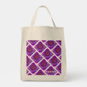 Ontwerp van Prop Trendy-patroonpatroon kopen Tote Bag (Achterkant)