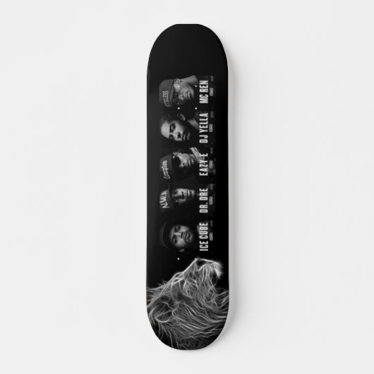 Ontwerp van Rapper legends Persoonlijk Skateboard (Voorkant)