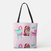 Ontwerp van Rechtheidsdocumentenjukebox opnieuw be Tote Bag (Achterkant)