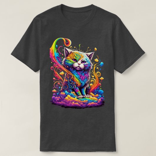 Ontwerp van regenboogbehuizing t-shirt (Design voorkant)