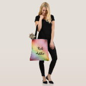 ontwerp van regenboogregiki Addict Tote Bag (Op model)