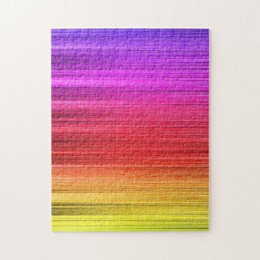 Ontwerp van regenboogverlichting legpuzzel (Verticaal)