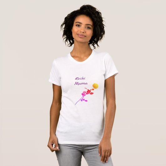  ontwerp van Reiki Mama T-shirt (Voorkant volledig)