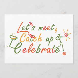 Ontwerp van reüniekaart kaart