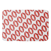 Ontwerp van rode lips badmat (Voorkant)