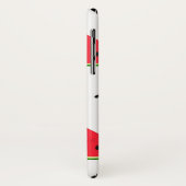 Ontwerp van rode watermeloenen Case-Mate iPhone case (Achterkant/links)