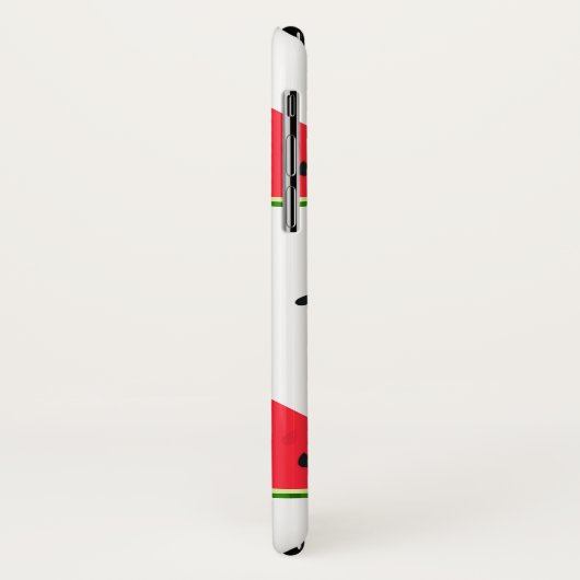 Ontwerp van rode watermeloenen Case-Mate iPhone case (Achterkant/links)