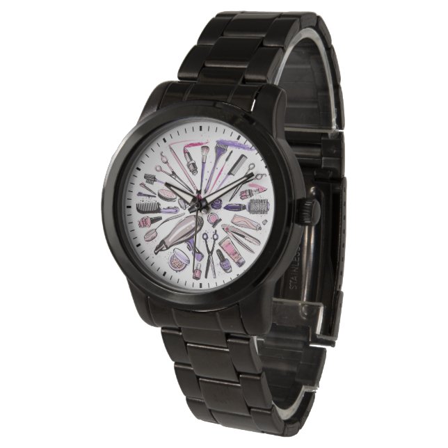 Ontwerp van ronde cirkel maken horloge (Gekanteld)