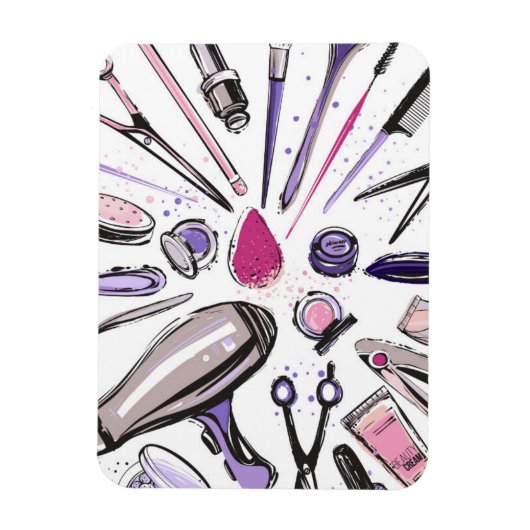 Ontwerp van ronde cirkel maken magneet (Verticaal)