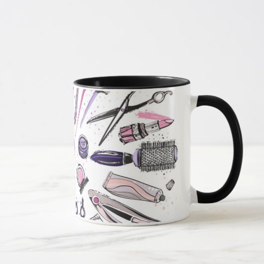 Ontwerp van ronde cirkel maken mok (Rechts)