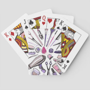 Ontwerp van ronde cirkel maken pokerkaarten