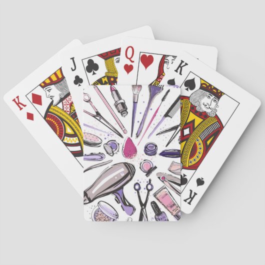 Ontwerp van ronde cirkel maken pokerkaarten (Achterkant)