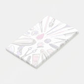 Ontwerp van ronde cirkel maken post-it® notes (Schuin)