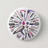 Ontwerp van ronde cirkel maken ronde button 5,7 cm (Voorkant)