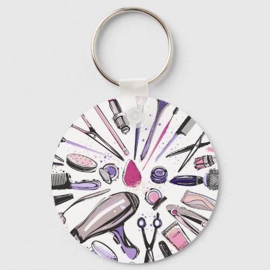 Ontwerp van ronde cirkel maken sleutelhanger (Voorkant)