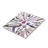 Ontwerp van ronde cirkel maken tegeltje (Zijkant)