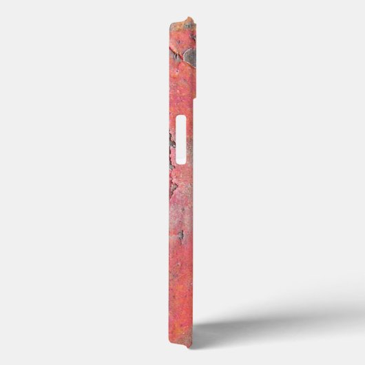 ontwerp van rood hout Case-Mate iPhone case (Achterkant / Rechts)