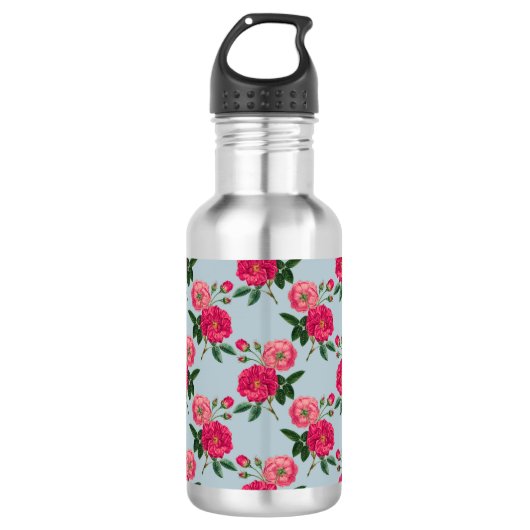ontwerp van Rozen Waterfles (Voorkant)