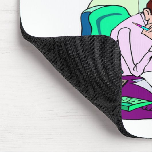 ontwerp van scabble- en tekstspelerspeler muismat (Hoek)