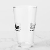 Ontwerp van schaakstukken Drink glas (Rechts)