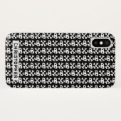 Ontwerp van schedel en dwarsbeenderen Case-Mate iPhone case (Achterkant (horizontaal))