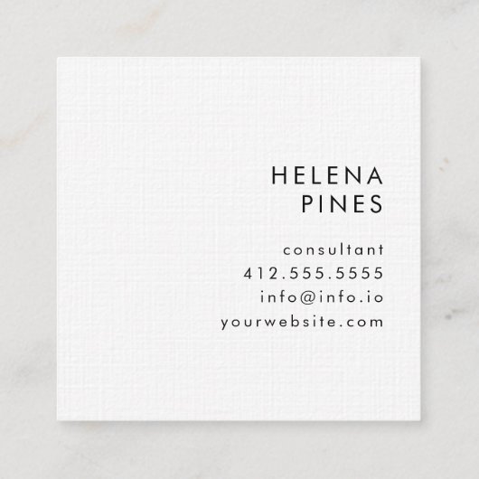 Ontwerp van schildpaddestoelen - landschappen, mak vierkante visitekaartje (Achterkant)