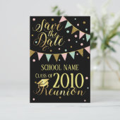 Ontwerp van schoolreünie kaart (Staand voorkant)