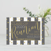 Ontwerp van schoolreünie kaart (Staand voorkant)