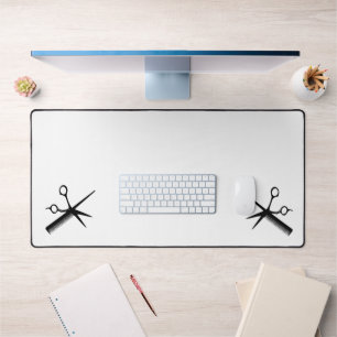 Ontwerp van schoonheidsspecialist bureaumat