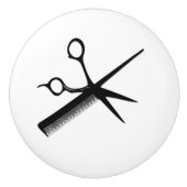 Ontwerp van schoonheidsspecialist keramische knop (Voorkant)