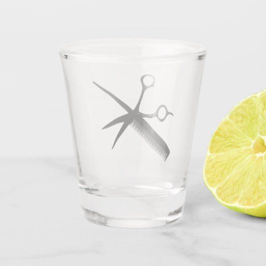 Ontwerp van schoonheidsspecialist shot glas (Achterkant)