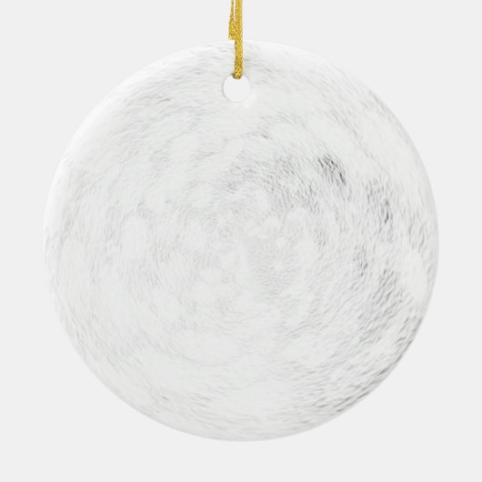 Ontwerp van Scratch - Creëer uw eigen ontwerp Keramisch Ornament (Achterkant)