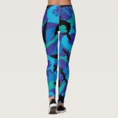 Ontwerp van Shark camouflage Leggings (Achterkant)