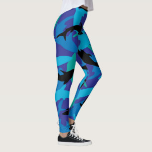 Ontwerp van Shark camouflage Leggings