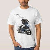 Ontwerp van Shirt voor Dog Motorcycle (Voorkant)