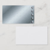 Ontwerp van Silver en Diamond Visitekaartje (Voorkant / Achterkant)