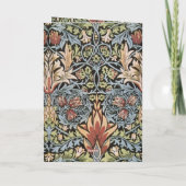 Ontwerp van Snakeshead door William Morris Kaart (Achterkant)