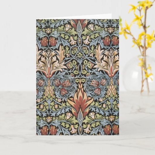 Ontwerp van Snakeshead door William Morris Kaart (Gele Bloem)