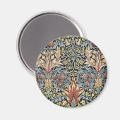 Ontwerp van Snakeshead door William Morris Magneet (Voorkant / Achterkant)