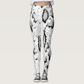 Ontwerp van Snakeskin op een Leggings (Voorkant)