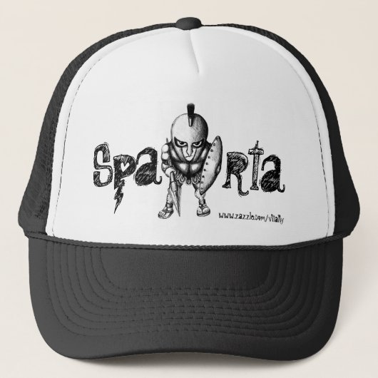 ontwerp van spartartan grafisch pet (Voorkant)