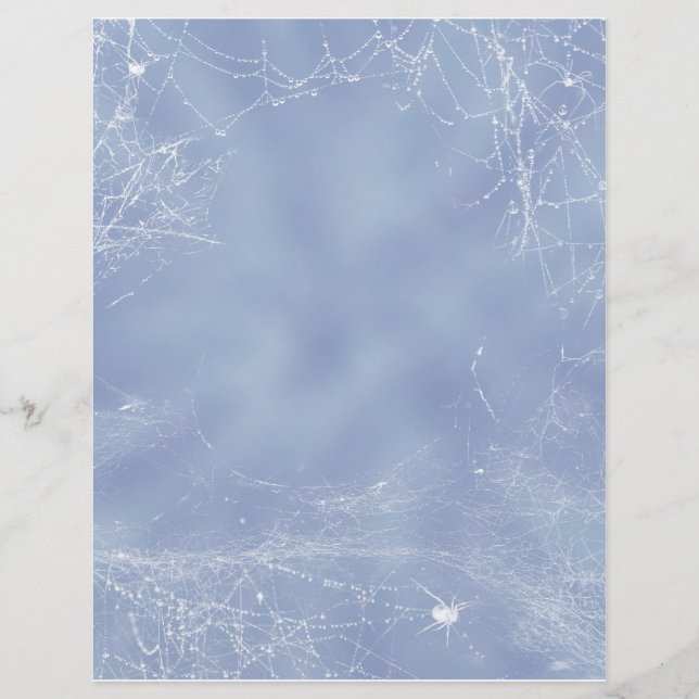 Ontwerp van spinnenwebplakboek (Voorkant)