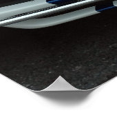 ontwerp van sportwagen poster (Hoek)