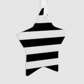 Ontwerp van standaard zwarte en witte strepen ornament (voorkant)