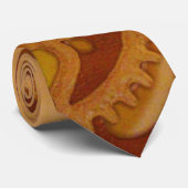 ontwerp van steampunktandwielen stropdas (Opgerold)